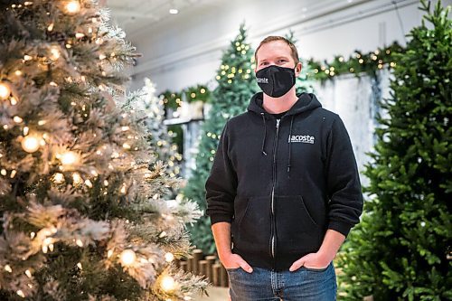 MIKAELA MACKENZIE / WINNIPEG FREE PRESS

Jordan Hiebert, co-owner of Lacoste Garden Centre, poses for a portrait with their artificial trees in Winnipeg on Monday, Dec. 7, 2020. For Doug Speirs story.

Winnipeg Free Press 2020