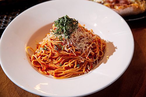 Mike Sudoma / Winnipeg Free Press
A serving of freshly made spaghetti from Tommys Pizzeria
December 9, 2020