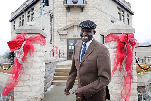 RUTH BONNEVILLE / WINNIPEG FREE PRESS

BIZ - Stonewall

Mayor Clive Hinds shows his passion for the town of Stonewall as he has his photo taken outside Stonewall's Town Hall on Friday.  

Stonewall is hoping to grow its downtown by giving developers an incentive to start residential projects with five units or more starting in 2021. Mayor Clive Hinds says it should help drive economic resilience in the small town while giving people solid options for living in the town instead of moving elsewhere. 


Ben Waldman story


Dec 11h,. 2020