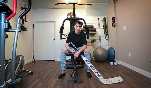 RUTH BONNEVILLE / WINNIPEG FREE PRESS

SPORTS - covid hockey

Portrait of Winnipeg Freeze goaltender, Presley Lester in his basement bad complete with home gym, lounge with hockey memorabilia for feature story on pandemic life for hockey players.


Mike Sawatzky  | Sports Reporter

Dec 11h,. 2020