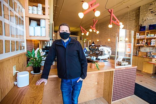 MIKAELA MACKENZIE / WINNIPEG FREE PRESS

Ben Gillies, spokesperson for Modern Electric Lunch, poses for a portrait in the cafe at 232 Main Street in Winnipeg on Monday, Dec. 14, 2020. For Ben Waldman story.

Winnipeg Free Press 2020