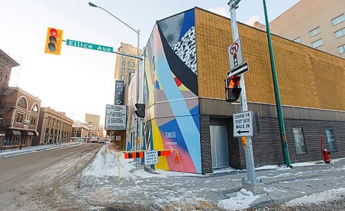 MIKE DEAL / WINNIPEG FREE PRESS
The Garrick Centre at 330 Garry St. has been turned into a COVID-19 walk-in testing site which will be open daily from 8:00 a.m. to 4:00 p.m..
201214 - Monday, December 14, 2020.