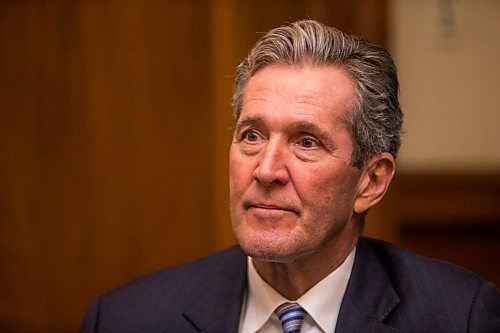 MIKAELA MACKENZIE / WINNIPEG FREE PRESS

Premier Brian Pallister speaks to the Free Press for a year-end interview in his office at the Manitoba Legislative Building in Winnipeg on Tuesday, Dec. 15, 2020. For Carol Sanders story.

Winnipeg Free Press 2020