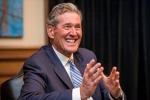 MIKAELA MACKENZIE / WINNIPEG FREE PRESS

Premier Brian Pallister speaks to the Free Press for a year-end interview in his office at the Manitoba Legislative Building in Winnipeg on Tuesday, Dec. 15, 2020. For Carol Sanders story.

Winnipeg Free Press 2020