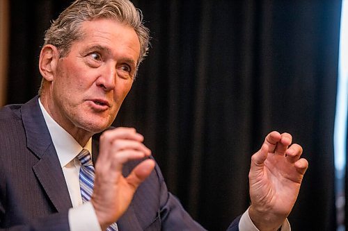 MIKAELA MACKENZIE / WINNIPEG FREE PRESS

Premier Brian Pallister speaks to the Free Press for a year-end interview in his office at the Manitoba Legislative Building in Winnipeg on Tuesday, Dec. 15, 2020. For Carol Sanders story.

Winnipeg Free Press 2020