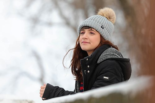 RUTH BONNEVILLE / WINNIPEG FREE PRESS

Local - PANDEMIC LONELINESS

Portrait of Brazilian student, Isabela Bermudez, on the Assiniboine Park footbridge Wednesday. Bermudez enjoys taking lots of walks in Assiniboine Park and connects often with friends online to help her deal with isolation. 

PANDEMIC LONELINESS: The isolation of the pandemic is grinding some people down with loneliness and anxiety. Isabela Bermudez is cut off from her family in Brazil, and the stress of watching her family contract the virus has worn her out and made her feel helpless. Meanwhile, some are reaching out to help people experiencing this isolation and loneliness. 

Cody Sellar story. 

Dec 16h,. 2020