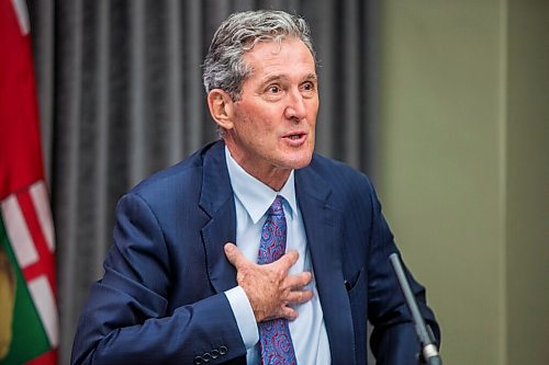 MIKAELA MACKENZIE / WINNIPEG FREE PRESS

Premier Brian Pallister gives a mid-year financial update at the Manitoba Legislative Building in Winnipeg on Thursday, Dec. 17, 2020. For Carol Sanders story.

Winnipeg Free Press 2020