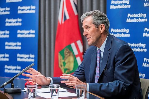 MIKAELA MACKENZIE / WINNIPEG FREE PRESS

Premier Brian Pallister gives a mid-year financial update at the Manitoba Legislative Building in Winnipeg on Thursday, Dec. 17, 2020. For Carol Sanders story.

Winnipeg Free Press 2020