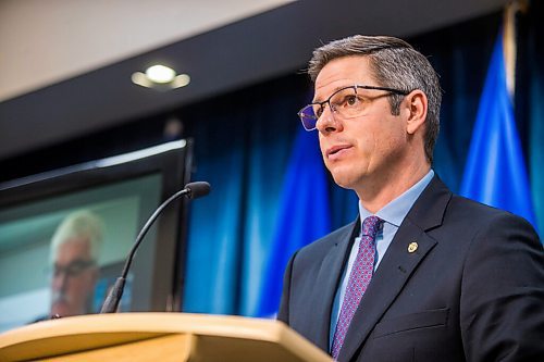 MIKAELA MACKENZIE / WINNIPEG FREE PRESS

Mayor Brian Bowman speaks about the Rapid Housing Initiative funding, along with provincial and federal government representatives attending virtually, at City Hall in Winnipeg on Friday, Dec. 18, 2020.  For Dylan Robertson story.

Winnipeg Free Press 2020