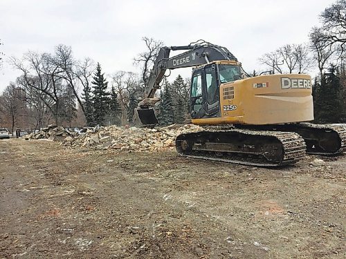 Canstar Community News The lot at 514 Wellington Crescent is nothing but a pile of rubble after the demolition of a grand home built in 1909. The Crescentwood Neighbourhood Association has nominated the area for preservation as a conservation heritage district.