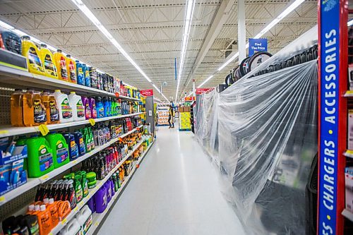 MIKAELA MACKENZIE / WINNIPEG FREE PRESS

Non-essential car accessories are blocked off at Walmart in Winnipeg on Tuesday, Dec. 22, 2020. For Rosanna Hempel story.

Winnipeg Free Press 2020