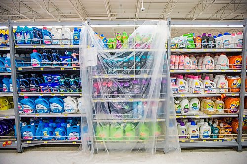 MIKAELA MACKENZIE / WINNIPEG FREE PRESS

Laundry additives are blocked off at Walmart in Winnipeg on Tuesday, Dec. 22, 2020. For Rosanna Hempel story.

Winnipeg Free Press 2020