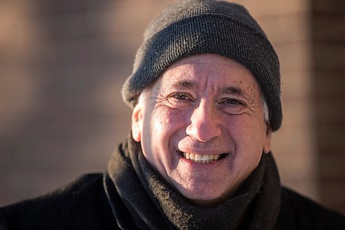 MIKAELA MACKENZIE / WINNIPEG FREE PRESS

Rabbi Allan Finkel poses for a portrait in front of Temple Shalom in Winnipeg on Wednesday, Dec. 23, 2020. He started doing shiva (the traditional Jewish mourning period) via Zoom, and found that it was a really meaningful experience for all those involved, albeit different than the in-person version. For Melissa Martin story.

Winnipeg Free Press 2020