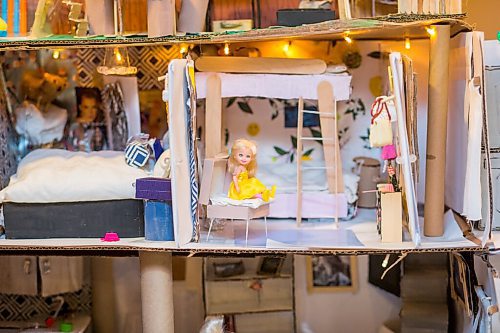 MIKAELA MACKENZIE / WINNIPEG FREE PRESS

The Barbie house made of recycled materials in Winnipeg on Thursday, Dec. 24, 2020. For Maggie Macintosh story.

Winnipeg Free Press 2020