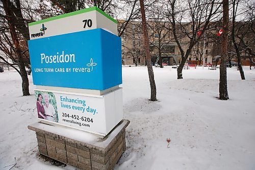 JOHN WOODS / WINNIPEG FREE PRESS
Poseidon Long Term Care Home Sunday, December 27, 2020.  The personal care home recorded a higher  number of COVID-19 deaths this weekend.

Reporter: ?