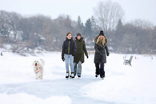 RUTH BONNEVILLE / WINNIPEG FREE PRESS

Local - Ice river fun

The Glew Family, Holly (mom), Morley (daughter in long green coat) and Kalan (son) enjoy skating on the Assiniboine River across from Assiniboine Park on Tuesday.  

Area residents expanded their skating rinks this year for their families and area residents to enjoy winter activities. 


Dec 29th,. 2020
