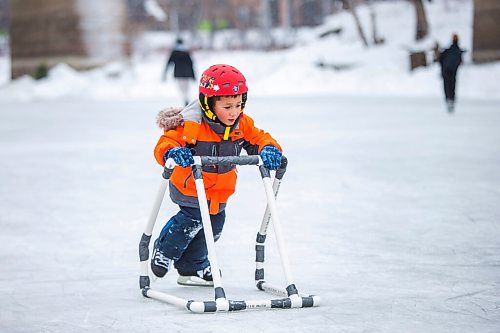 MIKAELA MACKENZIE / WINNIPEG FREE PRESS

Noah Sangcal, five, skates on the river trail on its first day open at The Forks on Friday, Jan. 1, 2021. Standup.

Winnipeg Free Press 2020