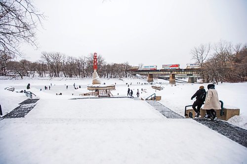 MIKAELA MACKENZIE / WINNIPEG FREE PRESS

The first section of the river trail opens on New Years Day at The Forks on Friday, Jan. 1, 2021. Standup.

Winnipeg Free Press 2020