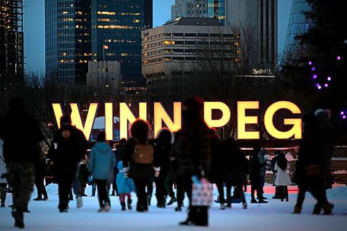 JOHN WOODS / WINNIPEG FREE PRESS
A lot of people were out at the Forks during a pandemic in Winnipeg Sunday, January 12, 2020. 

Reporter: Standup