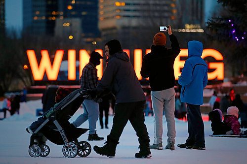 JOHN WOODS / WINNIPEG FREE PRESS
A lot of people were out at the Forks during a pandemic in Winnipeg Sunday, January 12, 2020. 

Reporter: Standup