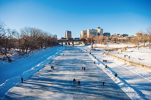 MIKAELA MACKENZIE / WINNIPEG FREE PRESS

Folks skate on the river trail at The Forks in Winnipeg on Monday, Jan. 4, 2021. For Malak story.

Winnipeg Free Press 2020