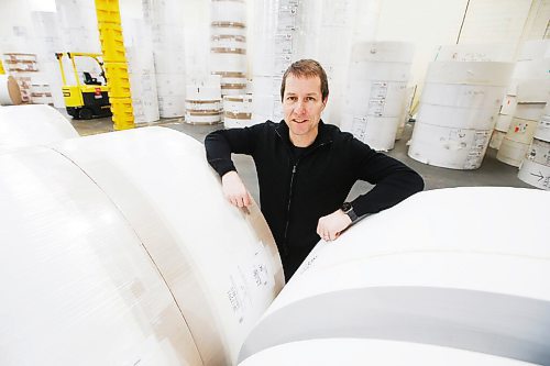 JOHN WOODS / WINNIPEG FREE PRESS
Doug Pollard, c0-CEO of Pollard Banknote, is photographed in their manufacturing facility in Winnipeg Monday, January 4, 2021. Pollard Banknote has acquired two more lottery operations.

Reporter: ?