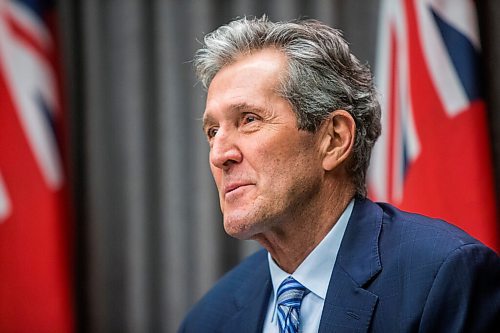 MIKAELA MACKENZIE / WINNIPEG FREE PRESS

Premier Brian Pallister speaks about the vaccine rollout at a press conference at the Manitoba Legislative Building in Winnipeg on Wednesday, Jan. 6, 2021. For Carol/Larry story.

Winnipeg Free Press 2020