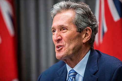 MIKAELA MACKENZIE / WINNIPEG FREE PRESS

Premier Brian Pallister speaks about the vaccine rollout at a press conference at the Manitoba Legislative Building in Winnipeg on Wednesday, Jan. 6, 2021. For Carol/Larry story.

Winnipeg Free Press 2020