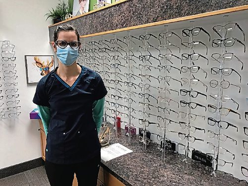 Canstar Community News Dr. Averi Van Dam, owner and optometrist of Elmview Eyecare (300 Henderson Hwy.), is a member of the Elmwood Business Coalition, a group dedicated to promoting local business. (SHELDON BIRNIE/CANSTAR/THE HERALD)