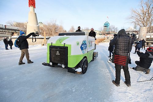 RUTH BONNEVILLE / WINNIPEG FREE PRESS

LOCAL - Forks River Trail Opens 

Richard Frost, CEO of The Winnipeg Foundation, drives the Forks zamboni on the skating area to announce the official opening of The Winnipeg Foundation Centennial River Trail at The Forks Tuesday. 


In celebration of 100th birthday in 2021, The Winnipeg Foundation is pleased to sponsor the Centennial River Trail at The Forks.


Jan 12,. 2021