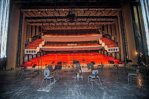 MIKAELA MACKENZIE / WINNIPEG FREE PRESS

The empty Centennial Concert Hall, set up for live-streamed concerts, in Winnipeg on Monday, Jan. 11, 2021. For Brenda Suderman story.

Winnipeg Free Press 2020