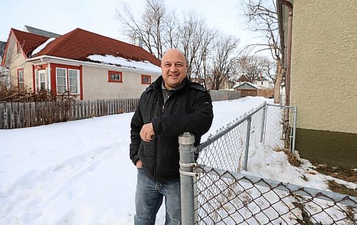 RUTH BONNEVILLE / WINNIPEG FREE PRESS

Local - Affordable housing 

Affordable housing story 

Photo of  Frank Zappia, a realtor with Housing Opportunity Partnership (a non-profit housing provider), at an empty lot at 339 Aberdeen Ave., that would be sold for $1.  

Story: The city is proposing new incentives that would see some lots sold at 50 per cent of assessed value to entice affordable housing builds, with others sold for $1 to trigger affordable homes that are also energy efficient.  



Jan 13,. 2021