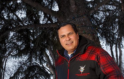 MIKE DEAL / WINNIPEG FREE PRESS
Darrell Brown Chair of the Indigenous Clean Energy Network.
See Sarah Lawrynuik story
210120 - Wednesday, January 20, 2021.