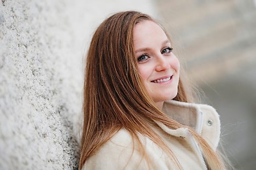 Alanna Friedman, a frontline healthcare worker, is photographed outside her home in Winnipeg Wednesday, January 20, 2021. Friedman says her resolution was to be honest about her feelings and accept the current and ever changing COVID-19 situation. 

Reporter: Sabrina