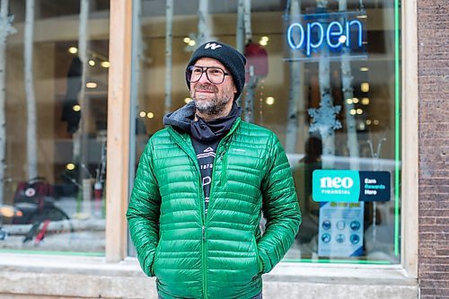 MIKAELA MACKENZIE / WINNIPEG FREE PRESS

Jon Thiessen, owner of UN Luggage, poses for a portrait at the shop (which will be re-opening to the public on Saturday) in Winnipeg on Thursday, Jan. 21, 2021. For Kevin story.

Winnipeg Free Press 2021