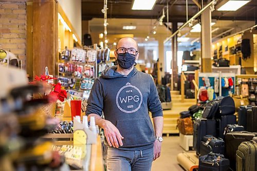 MIKAELA MACKENZIE / WINNIPEG FREE PRESS

Jon Thiessen, owner of UN Luggage, poses for a portrait at the shop (which will be re-opening to the public on Saturday) in Winnipeg on Thursday, Jan. 21, 2021. For Kevin story.

Winnipeg Free Press 2021