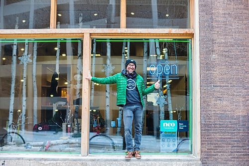 MIKAELA MACKENZIE / WINNIPEG FREE PRESS

Jon Thiessen, owner of UN Luggage, poses for a portrait at the shop (which will be re-opening to the public on Saturday) in Winnipeg on Thursday, Jan. 21, 2021. For Kevin story.

Winnipeg Free Press 2021