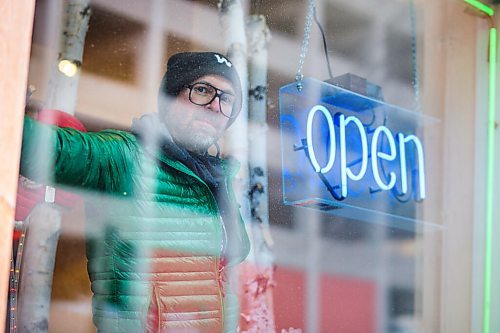 MIKAELA MACKENZIE / WINNIPEG FREE PRESS

Jon Thiessen, owner of UN Luggage, poses for a portrait at the shop (which will be re-opening to the public on Saturday) in Winnipeg on Thursday, Jan. 21, 2021. For Kevin story.

Winnipeg Free Press 2021