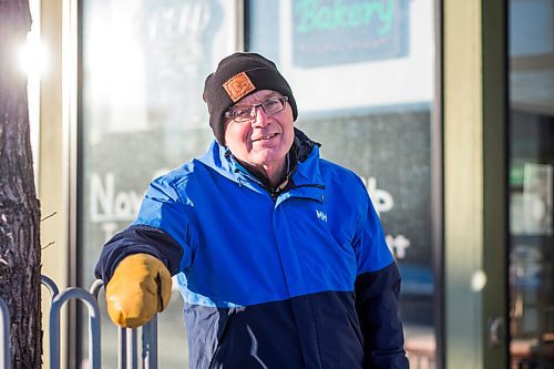 MIKAELA MACKENZIE / WINNIPEG FREE PRESS

Jim Lapp, executive director of LArche Winnipeg and owner of LArche Tova Cafe, poses for a portrait in front of the cafe in Transcona in Winnipeg on Thursday, Jan. 21, 2021. For Kevin story.

Winnipeg Free Press 2021