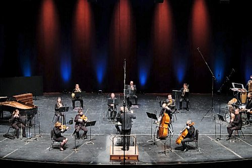 Daniel Crump / Winnipeg Free Press. The Winnipeg Symphony Orchestra open the 2021 Winnipeg New Music Festival. The performance is being streamed live from the Centennial Concert Hall directly to viewers online. January 23, 2021.