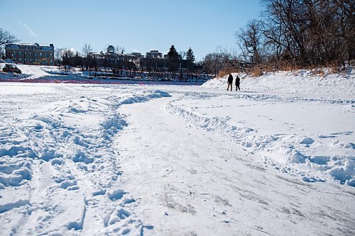 MIKE SUDOMA / WINNIPEG FREE PRESS
The Assiniboine River skating trail Sunday morning
January 24, 2021