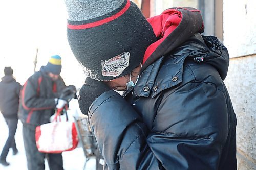 RUTH BONNEVILLE / WINNIPEG FREE PRESS

Local - Extreme Cold, COVID & Homeless seeking shelter

People seek shelter at Main Street Project from the extreme cold temperatures Tuesday.
 Winston Yellowback smokes a cigarette butt he found on the ground outside Main Street Shelter on Tuesday while his friend Peter Blackhawk makes his way into the shelter.  
Most of the people on the street found shelter at the project.

See Ryan Thorpe story.


Jan 26,. 2021