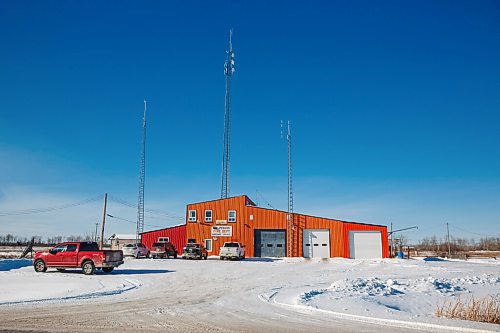 MIKE DEAL / WINNIPEG FREE PRESS
The Peguis FN firehall.
210127 - Wednesday, January 27, 2021.