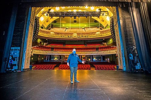 MIKAELA MACKENZIE / WINNIPEG FREE PRESS

Ruben Ramalheiro, director of live entertainment at True North Sports and Entertainment, gives a tour of the Burton Cummings Theatre in Winnipeg on Thursday, Jan. 28, 2021. For Brenda Suderman story.

Winnipeg Free Press 2021