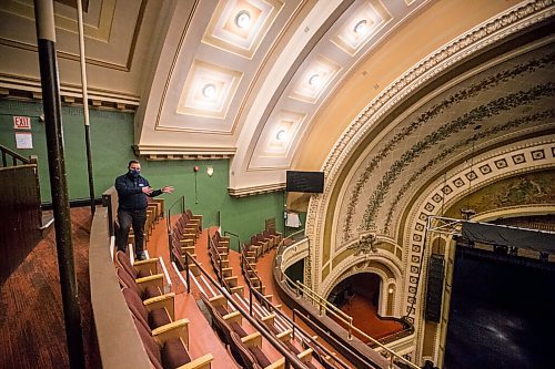 MIKAELA MACKENZIE / WINNIPEG FREE PRESS

Ruben Ramalheiro, director of live entertainment at True North Sports and Entertainment, gives a tour of the Burton Cummings Theatre in Winnipeg on Thursday, Jan. 28, 2021. For Brenda Suderman story.

Winnipeg Free Press 2021