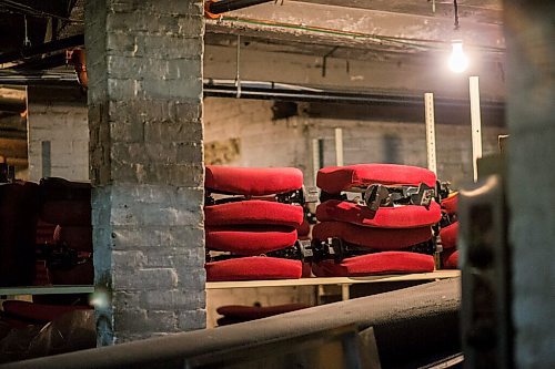 MIKAELA MACKENZIE / WINNIPEG FREE PRESS

Basement storage areas at the Burton Cummings Theatre in Winnipeg on Thursday, Jan. 28, 2021. For Brenda Suderman story.

Winnipeg Free Press 2021