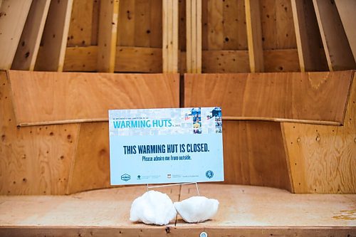 MIKAELA MACKENZIE / WINNIPEG FREE PRESS

The Benesii warming hut at the unveiling at The Forks in Winnipeg on Friday, Jan. 29, 2021. For Al Small story.

Winnipeg Free Press 2021