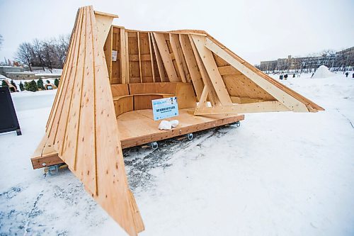 MIKAELA MACKENZIE / WINNIPEG FREE PRESS

The Benesii warming hut at the unveiling at The Forks in Winnipeg on Friday, Jan. 29, 2021. For Al Small story.

Winnipeg Free Press 2021