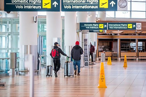 MIKAELA MACKENZIE / WINNIPEG FREE PRESS

Winnipeg James Armstrong Richardson International Airport international signage in Winnipeg on Friday, Jan. 29, 2021. For Temur story.

Winnipeg Free Press 2021