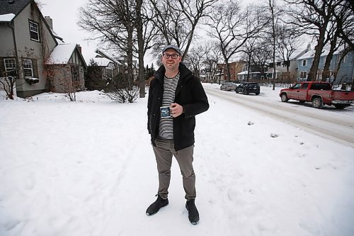 JOHN WOODS / WINNIPEG FREE PRESS
Jonathan McPhail, an aspiring teacher, who is an adult student and is applying to the U of Ws post-grad teacher program is photographed outside his home in Winnipeg Monday, February 1, 2021. 

Reporter: MacIntosh
